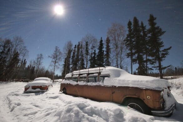 Jason Grzesik car in snow